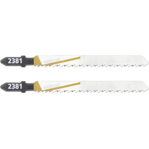 Panze fierastrau pendular Wolfcraft 2381 100/75 mm, pentru lemn & plastic, pachet 2 bucati