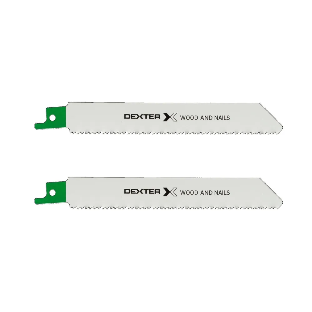 Panze fierastrau vertical, Dexter, pentru lemn, taiere max 100 mm (set 2 buc)