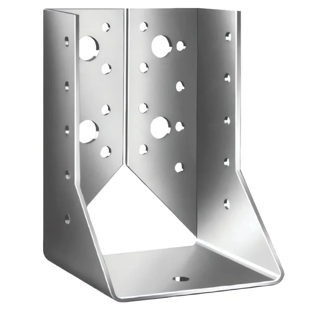 Papuc grinda tip B, din otel zincat, Vormann, 60 x 100 mm