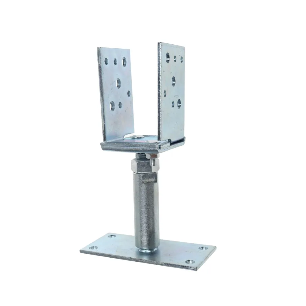 Papuc reazem din tabla de otel zincat reglabil, 70x150x115mm