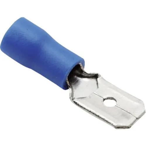 Papuci auto izolati tata Starke 1, 5-2, 5 mm² / 6, 35x0, 8 mm, 50 bucati, culoare albastra