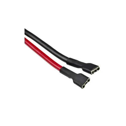 Papuci electrici mama cu fir 6.3mm rosu/negru