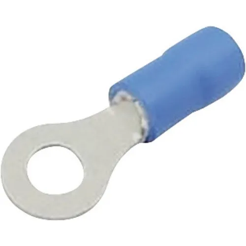 Papuci izolati Starke 1, 5-2, 5 mm² cu inel M6, 50 bucati, culoare albastra