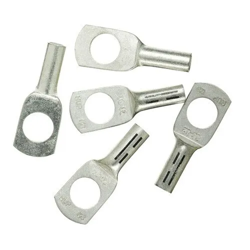 Papuci neizolati Haupa 16mm² cu inel M12, 5 bucati, cupru