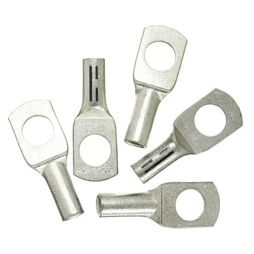 Papuci neizolati Haupa 25mm² cu inel M12, 5 bucati, cupru