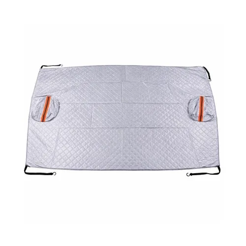 Parasolar exterior iarna vara cu protectie oglinzi, geamuri fata laterale si capota 227x144cm