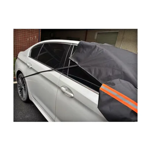 Parasolar exterior iarna vara cu protectie oglinzi si geamuri fata laterale 260x114cm — imaginea 3