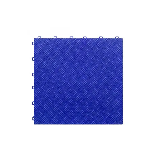 Pardoseala modulara plina PP 40x40x1.8cm garaj trafic intens Albastru