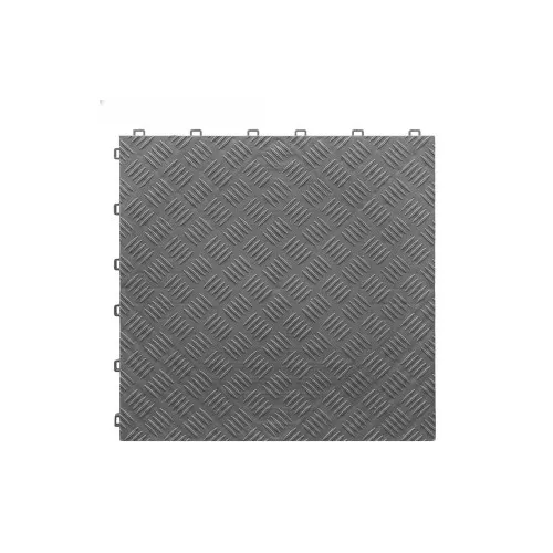 Pardoseala modulara plina PP 40x40x1.8cm garaj trafic intens Gri