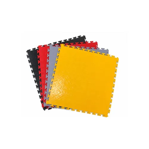 Pardoseala modulara PVC pentru garaj gri 500 x 500 x 6 mm — imaginea 4