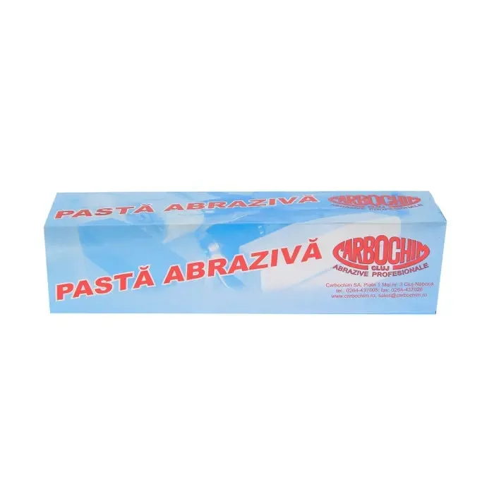 Pasta abraziva Carbochim 150x37mm, albastra, pentru lustruirea metalelor