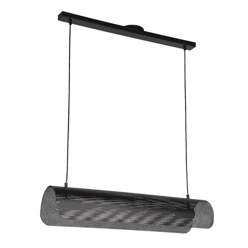 Pendul Carmid, 2 x E27, L 80 cm, negru
