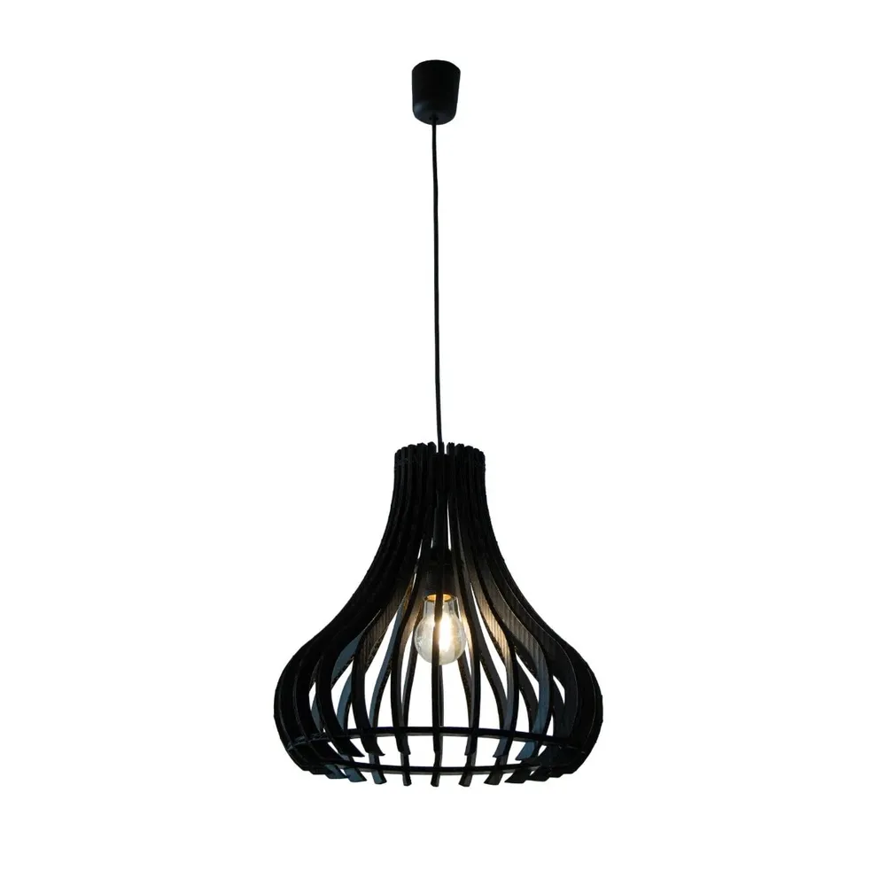 Pendul Ecolux KL111134, 1 x E27, negru, modern