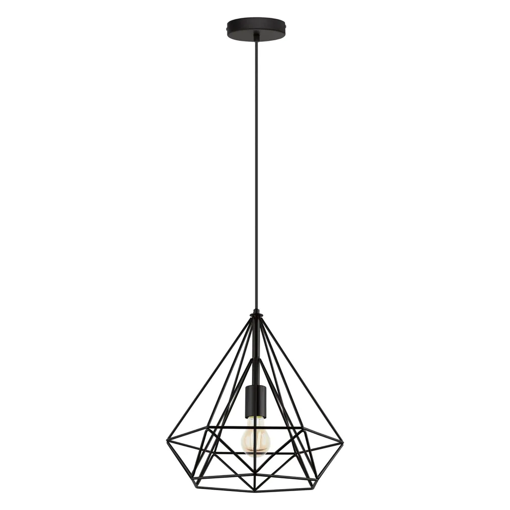 Pendul Inspire Byron, 1 x E27, negru