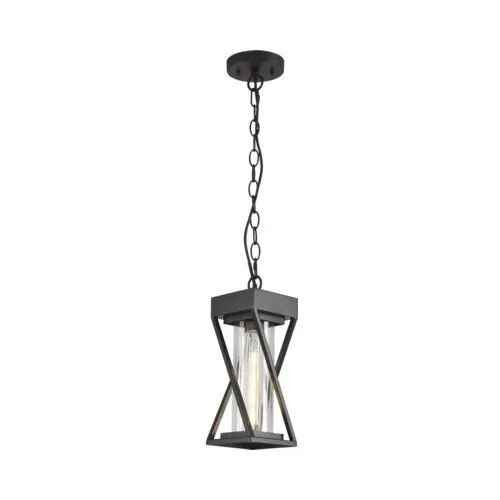 Pendul Klausen, negru, metalic, 950x120mm, 1 sursa de iluminat E27, IP 23