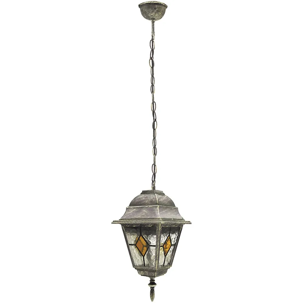 Pendul Rabalux Monaco, E27, 60W, auriu, exterior