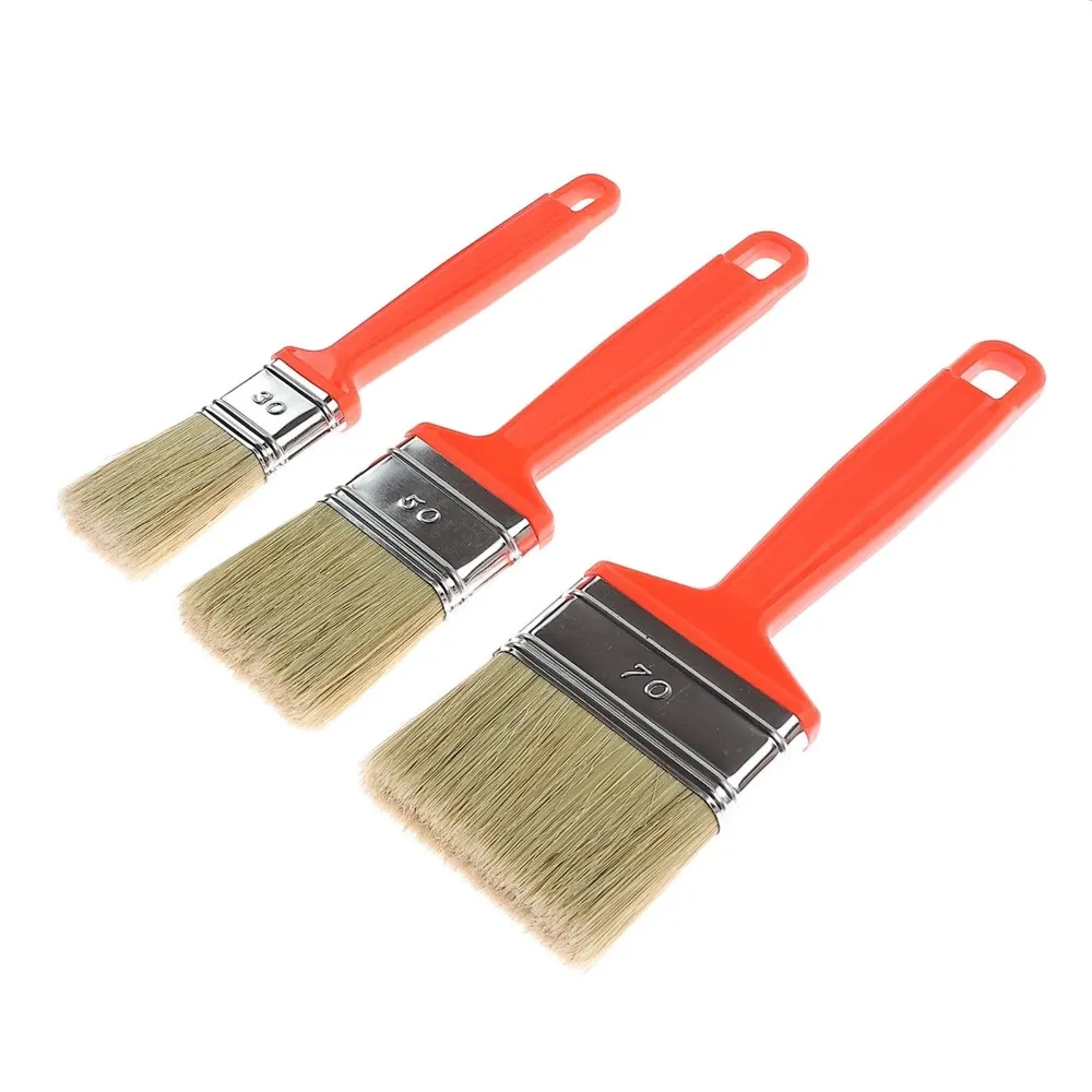 Pensula universala pentru vopsea / lac, Holzer, maner PVC, latime 30 / 50 / 70 mm, set 3 bucati rating: 100% of100 (1 opinie adauga o opinie)