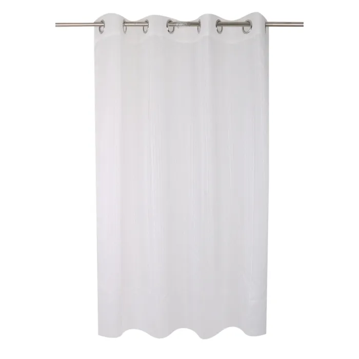 Perdea Caressa, TL062109, poliester, alb, 140 x 240 cm