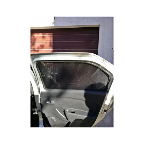 Perdele auto interior 2 bucati pentru usile laterale spate compatibile Dacia Logan I 2004-2012 — imaginea 2