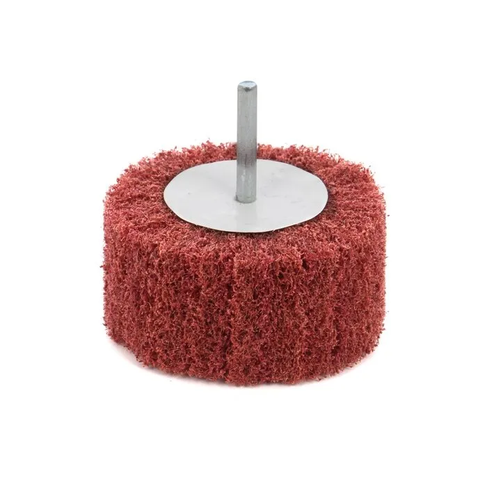 Perie abraziva, cu tija, pentru metale moi, diametru 80 mm, granulatie 60