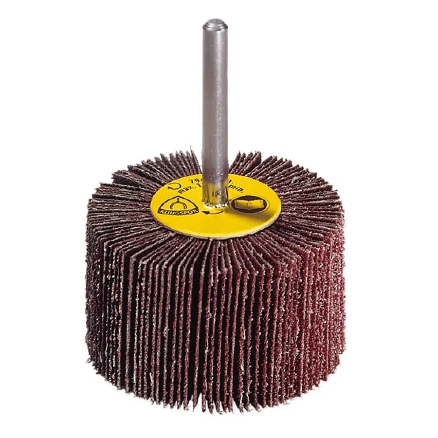 Perie abraziva, cu tije, pentru inox / metal, Klingspor KM 615, 30 x 10 x 6 mm, granulatie 120