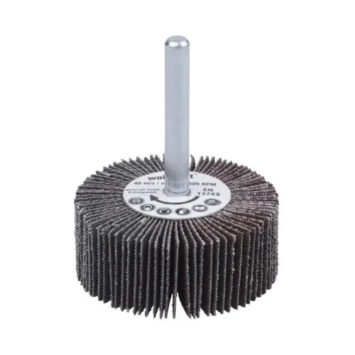 Perie abraziva Wolfcraft Ø50mm x 20mm, granulatie 80