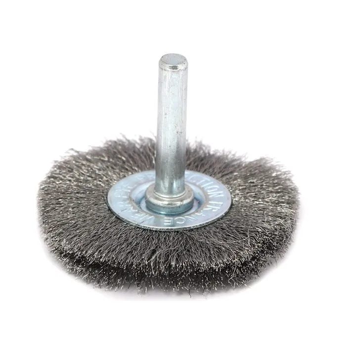 Perie circulara, cu tija, pentru metale moi, Peromex 714104G, diametru 50 mm
