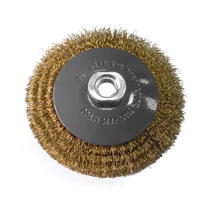 Perie circulara, pentru lustruire lemn / fier, Lumytools LT06973, diametru 115 mm