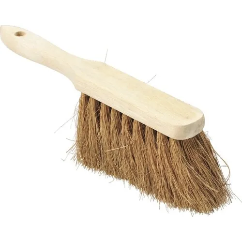 Perie de mana Bümag 29cm, cu peri din fibra de cocos & maner de lemn