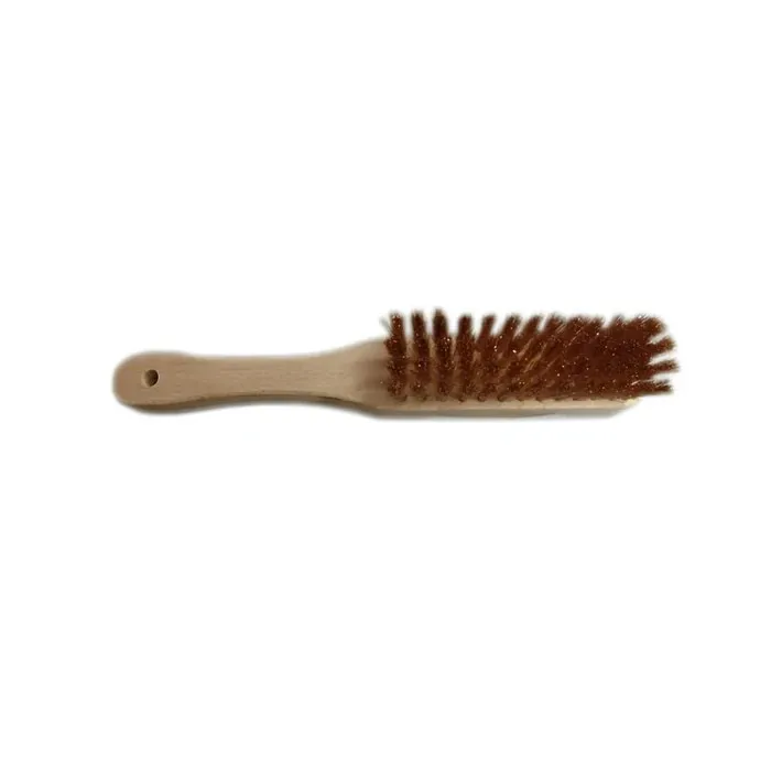 Perie de sarma, Peromex 32B4PM, pentru metal, 4 randuri, cu maner din lemn, 260 mm
