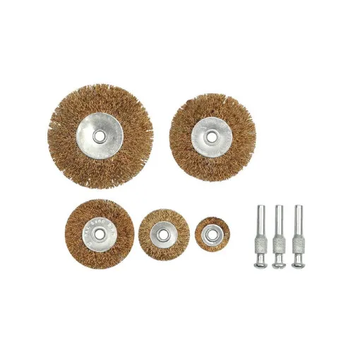 Perii circulare din sarma pentru polizor si curatare metal 5 bucati