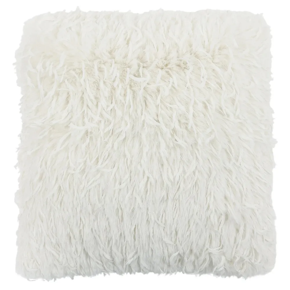 Perna decorativa, Caressa, TH25CSM05, poliester, bej, 45 x 45 cm