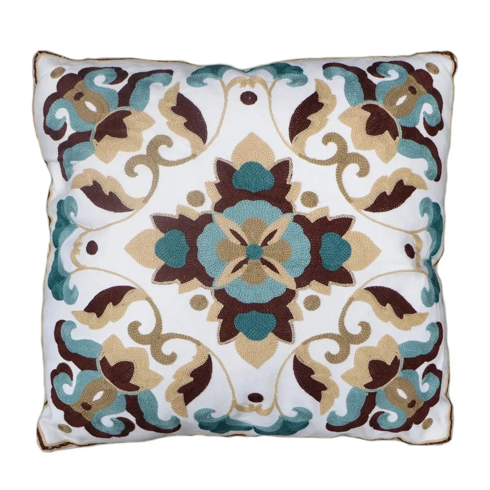 Perna decorativa, Cindy, microfibra, multicolor, 45 x 45 cm