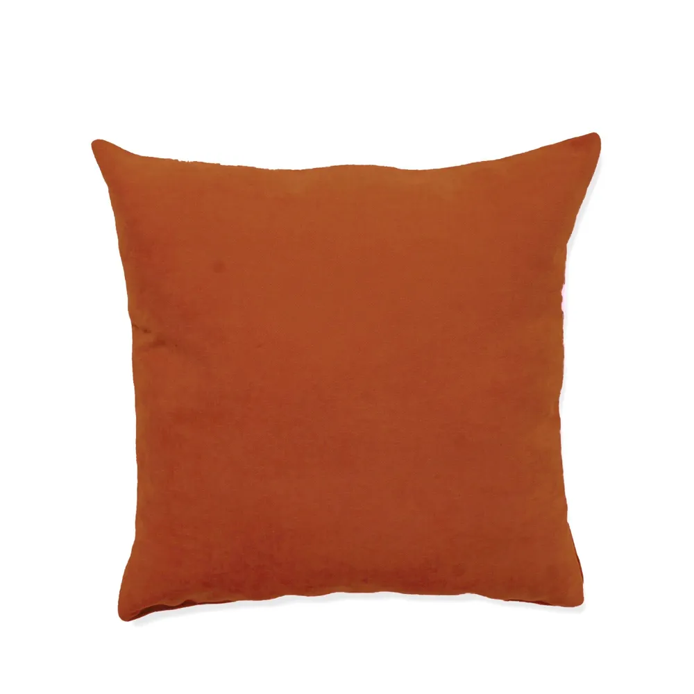 Perna decorativa, Hazan 44, poliester, maro, 43 x 43 cm