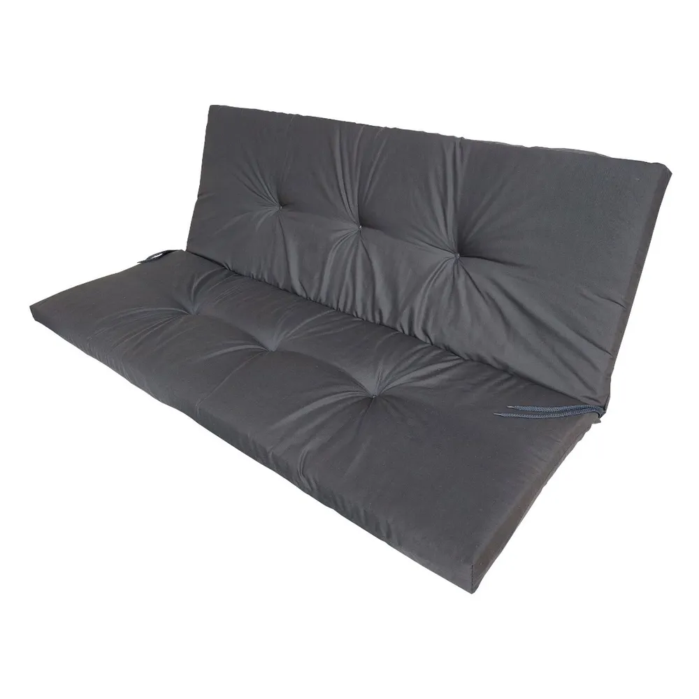 Perna pentru balansoar, 3 persoane, antracit, 132 x 45 cm