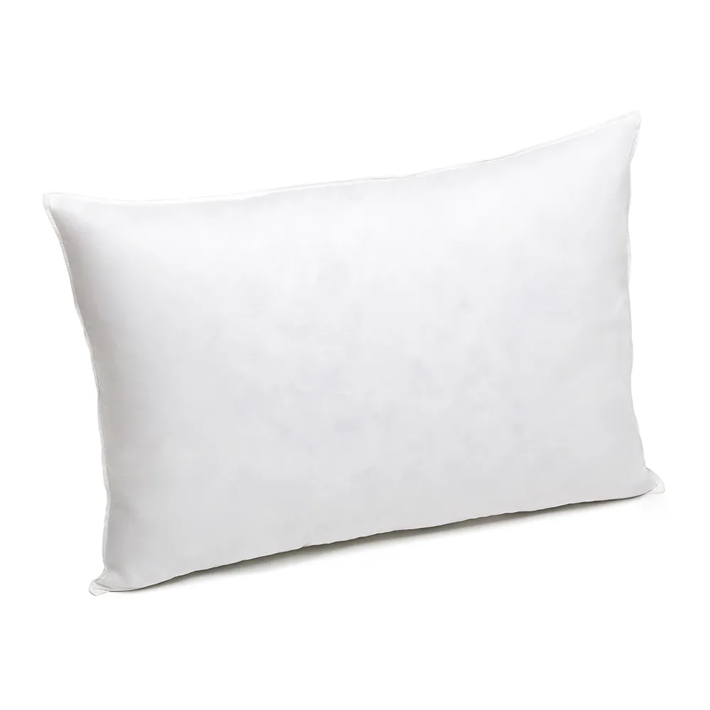 Perna pentru dormit Bedora Dual Confort puf si pene + bumbac alba 50 x 70 cm