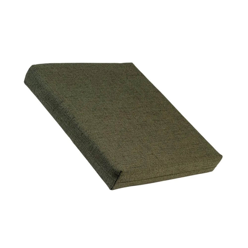 Perna scaun impermeabila 12, poliester + burete, verde, 40 x 40 cm