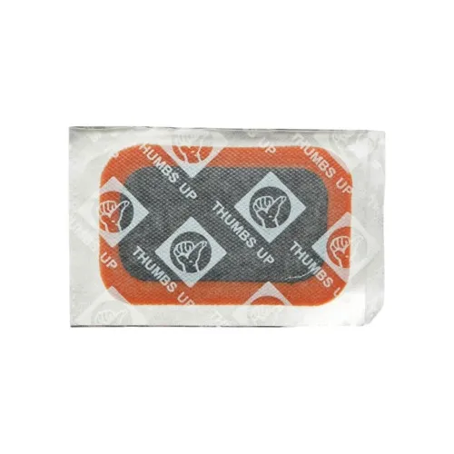 Petice dreptunghiulare vulcanizare anvelope si camere de aer 32x50 mm 24 bucati cu adeziv 20 ml — imaginea 4