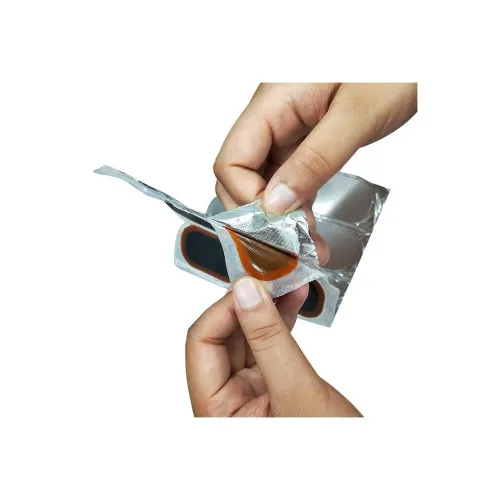 Petice reparatie camera anvelopa 30x20 mm 48 bucati cu adeziv — imaginea 3