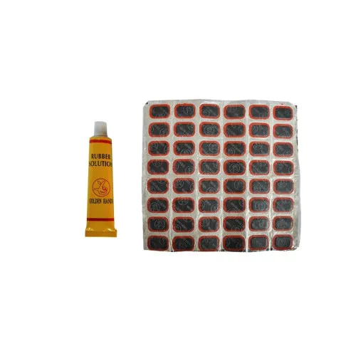 Petice reparatie camera anvelopa 30x20 mm 48 bucati cu adeziv