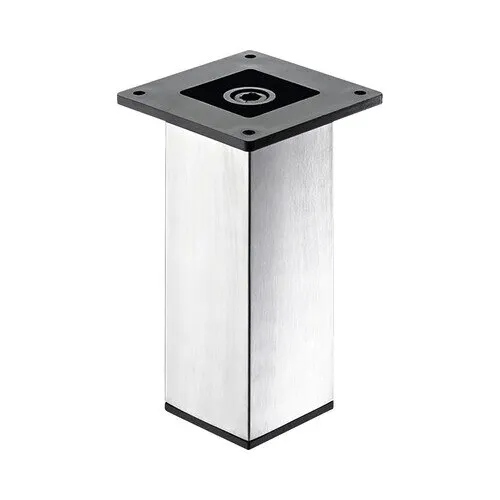 Picior mobila patrat Hettich Aryta 50x50x150 mm, otel inoxidabil