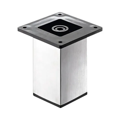 Picior mobila patrat Hettich Arytano 50x50x100 mm, otel inoxidabil