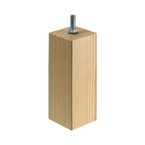 Picior mobila patrat Hettich Brema 50x50x150 mm, pin