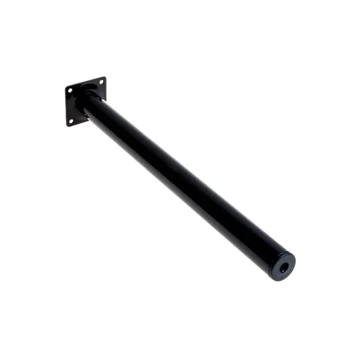 Picior mobila, pentru masa, negru, rotund, 500 mm