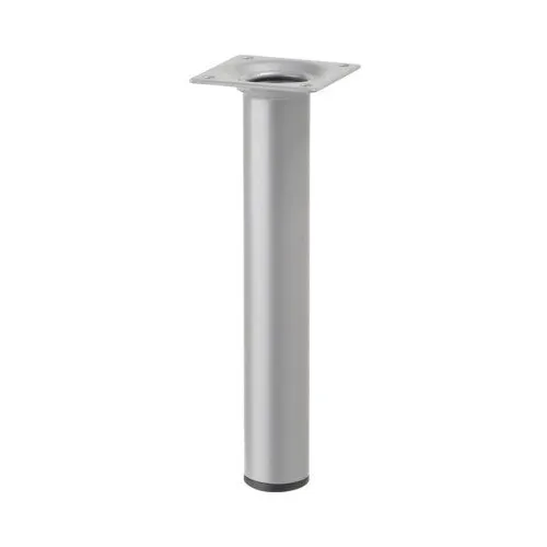 Picior mobila rotund Tarrox, argintiu, 30x200mm