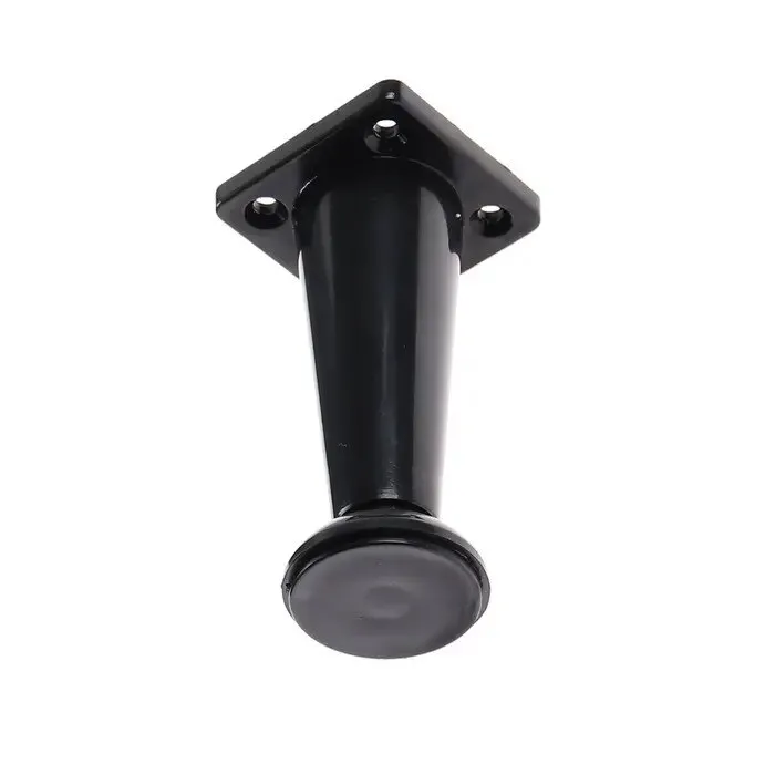 Picior mobila, universal, reglabil, din plastic, negru, 100 mm, set 4 bucati