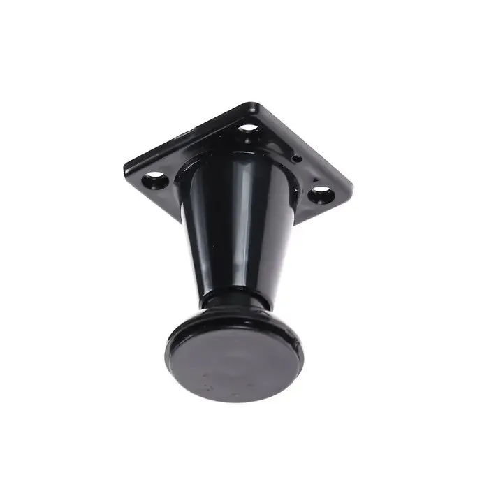 Picior mobila, universal, reglabil, din plastic, negru, 60 mm, set 4 bucati