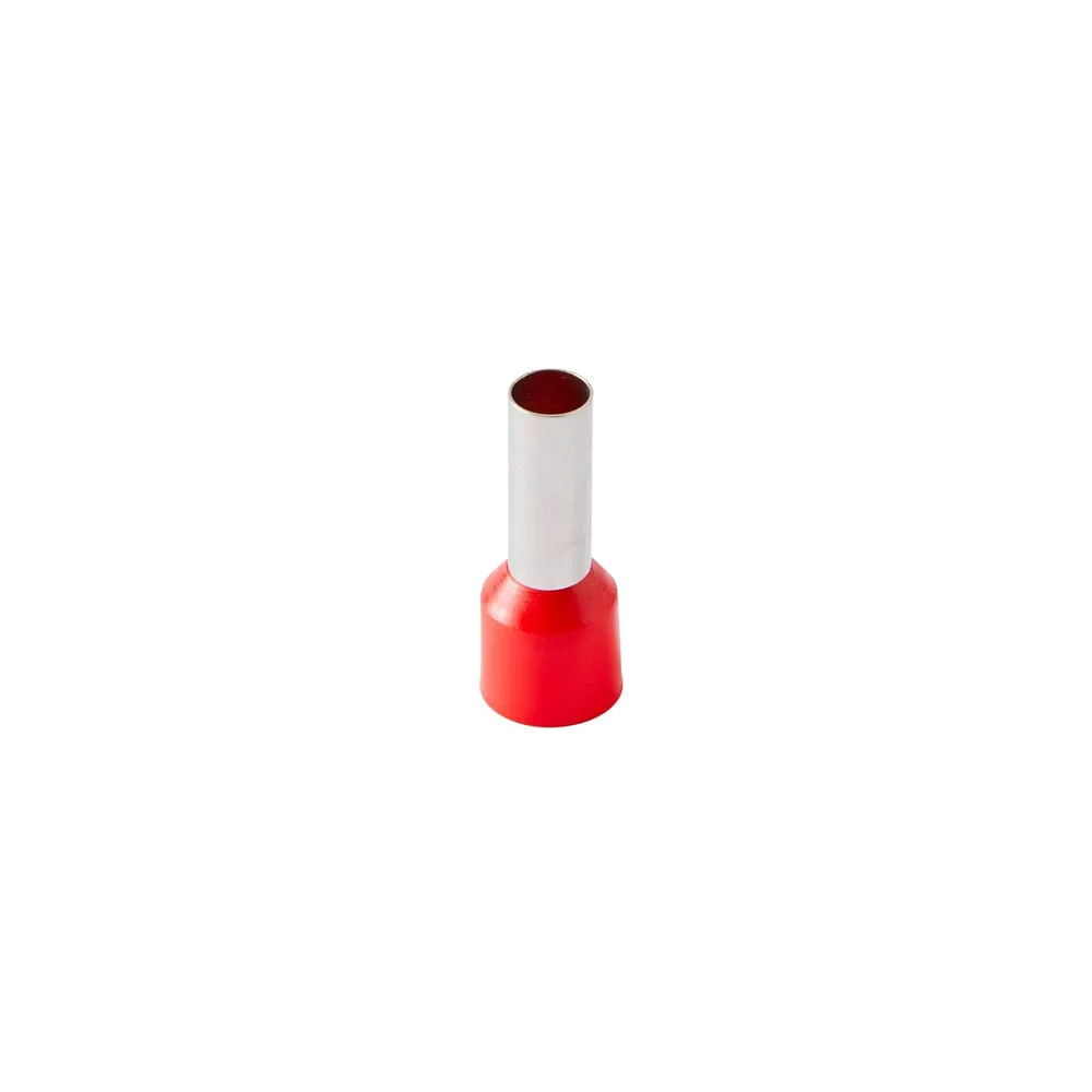 Pini terminali Lexman, 10 mm², rosu (set 50 buc)