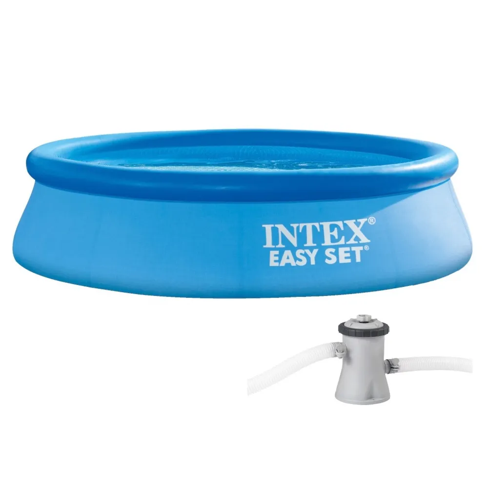 Piscina de familie Intex Easy Set 56922/28122, gonflabila, cu pompa filtrare, 305 * 76 cm