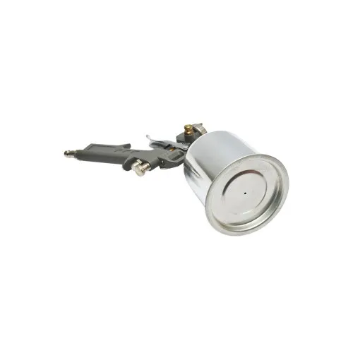 Pistol de vopsit cu aer comprimat 600 ml duza 1.5 mm cupa inox sus — imaginea 4
